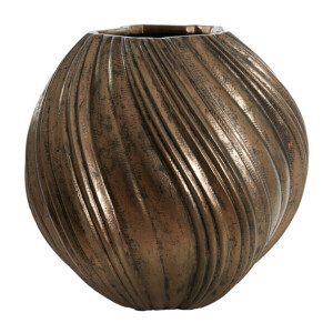 Light & Living Vaas 'Yatung' 60cm, kleur Antiek Brons