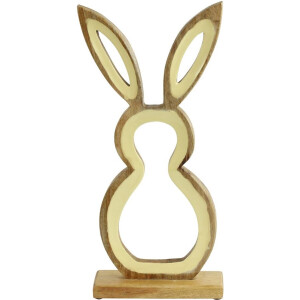 Countryfield Paashaas Geel - Paasdecoratie - Paasei - Paastip