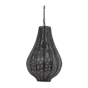 Light & Living Hanglamp 'Micha' Ø33cm, kleur Mat Zwart