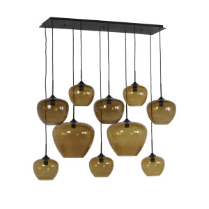 Light & Living Hanglamp 'Mayson' 10-Lamps, kleur Bruin