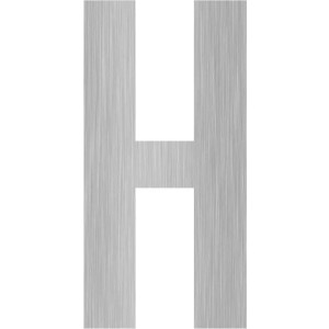 MDF Letter H, creatief, knutselen, deco, 1 stuk, 6mm mdf 10cm