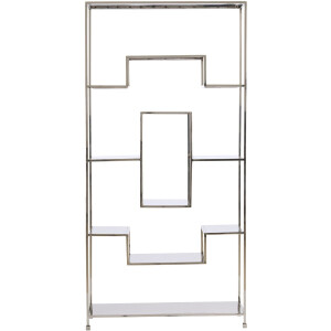 Light & Living - Kast open REZINA - 100x30x205cm - Grijs