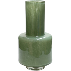 Vaas Volta Elite | Groen | Mondgeblazen glas | Ø19 x H36 cm