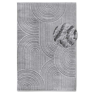 Vloerkleed Chappe Lichtgrijs 200x280 Cm Laagpolig Elle Decoration - Dekbed-Discounter.nl