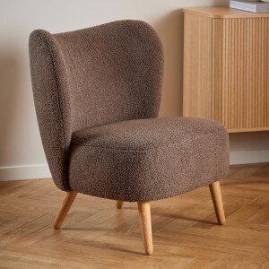 Bendt Fauteuil 'Napolean' Teddy, kleur Bruin