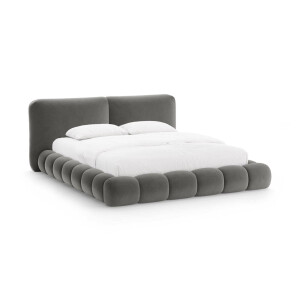 Bedframe Solange velvet 140 x 200 met opbergruimte | Micadoni Home