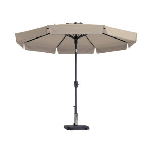 Madison Parasol Flores Luxe Ecru Ø 300 cm