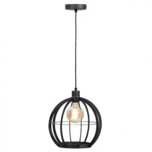 Hanglamp Xander - zwart - 150x30 cm - Leen Bakker