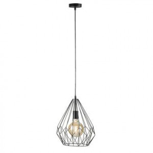 Hanglamp Marnix - zwart - 150xØ30 cm - Leen Bakker