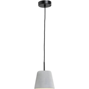 40% korting - Leen Bakker - Hanglamp Manu - 120xØ15 Cm - Cement - Grijs