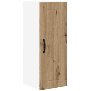 vidaXL - Keukenkast - aan - de - muur - Lucca - Artisanaal - eiken - 30 - x - 31 - x - 80 - cm