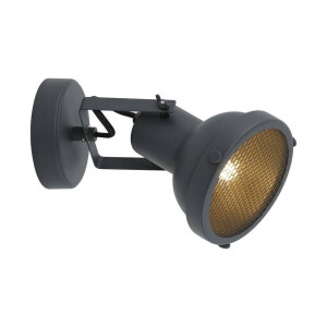 Leen Bakker - Spot Riga - E14 - Metaal - Zwart