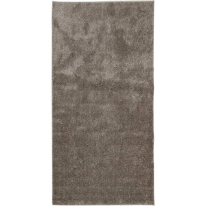 vidaXL - Vloerkleed - ISTAN - hoogpolig - glanzend - 100x200 - cm - grijs