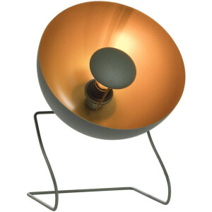 40% korting - Leen Bakker - Vloerlamp Lumen E14 29x35x25 Cm - Metaal - Groen