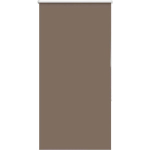 vidaXL - Rolgordijn - verduisterend - koffie - 65x150 - cm - stofbreedte - 60,7 - cm