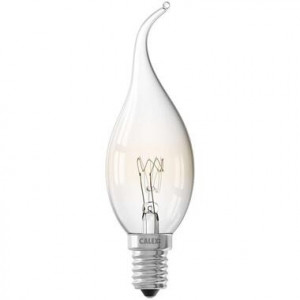 Calex tip kaarslamp 10W E14 - helder - Leen Bakker