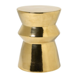 Bijzettafel gold - goudkleurig - ø33x44 cm