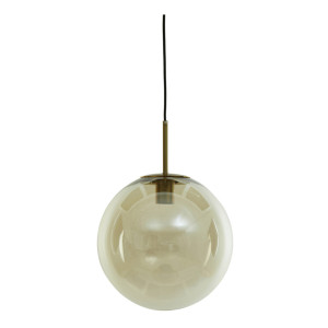 Light & Living Hanglamp 'Medina' 40cm, kleur Amber