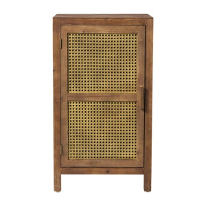 Webbing nachtkastje Bandung - bruin - 80.5x45x40.5 cm