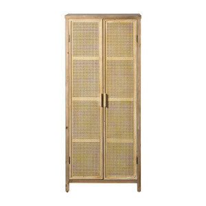 Kast Lombok - bruin - 165x70x40 cm