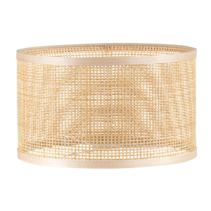 Leen Bakker - Lampenkap Talha - Naturel - Ø33x20 Cm - Bamboe - Beige