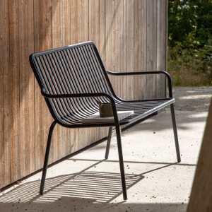 Nohr Tuinbank 'Moncia' 130cm, kleur Zwart