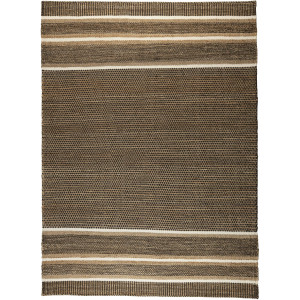 Dutchbone Vloerkleed 'Djahe' 160 x 230cm, kleur Naturel/Bruin