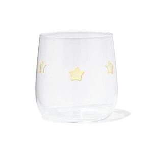 HEMA HEMA Glas 360ml Sterren
