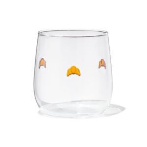 HEMA HEMA Glas 360ml Croissants - 2 Stuks