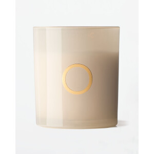 HEMA HEMA Kaars In Glas ⌀8x9cm Letter O (creme)