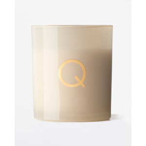 HEMA HEMA Kaars In Glas ⌀8x9cm Letter Q (creme)