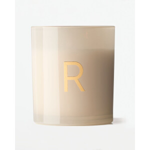 HEMA HEMA Kaars In Glas ⌀8x9cm Letter R (creme)