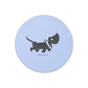 HEMA HEMA Takkie Hondenspeelgoed Frisbee ⌀20.5cm Rubber Lichtblauw