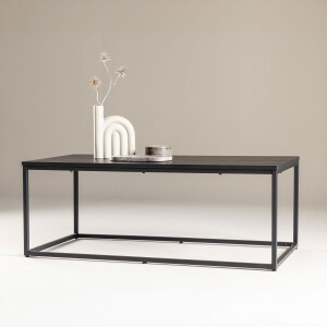 Nohr Salontafel 'Jullian' 120 x 60cm, kleur Zwart
