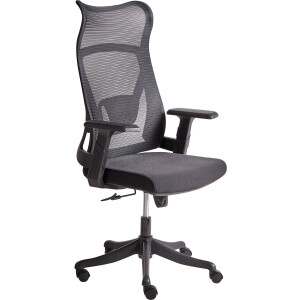 BARD - Bureaustoel - Zwart - Stof
