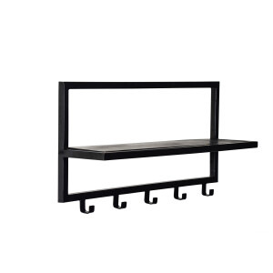 Brix Kapstok 'Bono' Mangohout, kleur Zwart