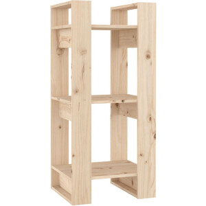 vidaXL - Boekenkast/kamerscherm - 41x35x91 - cm - massief - grenenhout