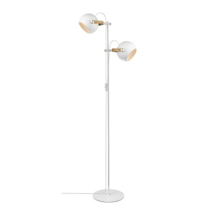 Halo Design Vloerlamp 'D.C' 2-lamps, kleur Wit