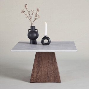 Nohr Salontafel 'Cythia' Marmerlook, 80 x 80cm