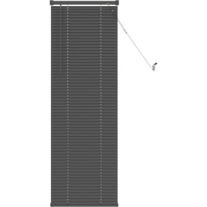 vidaXL - Venetiaanse - jaloezie - Zilvergrijs - 150 - x - 40 - cm - 25 - mm - PVC