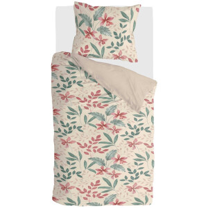 Byrklund Dekbedovertrek FLORAL FINESSE - 140x220 - 100% Polyester - Multicolor