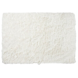 Vloerkleed fluffy - wit - 150x230 cm