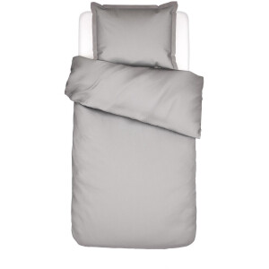 Essenza Aziza Dekbedovertrek Cloud grey - Eenpersoons – 140x200/220 cm