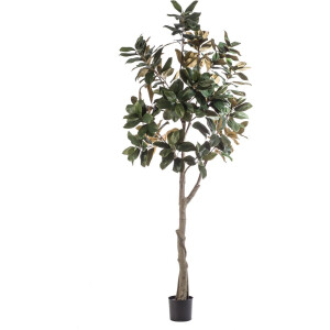 Emerald - Kunstboom Magnolia Denudata 240cm - Kunstplant voor binnen - Magnolia plant - Magnolia boom