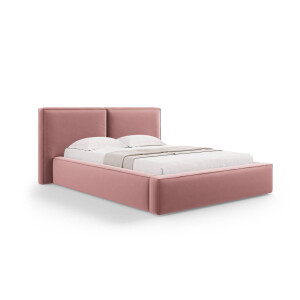 Bedframe Jodie met opbergruimte velvet 140 x 200 cm | Micadoni