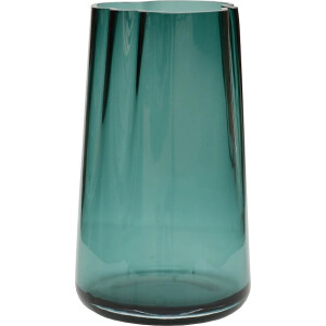 Parana L ocean blue vaas Vase the World hoogte 35 cm