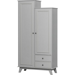 WOOOD Lily Garderobekast - Grenen - Clay - 190x98x41