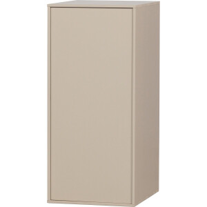vtwonen Daily Kast Single - Grenenhout - Dakargrau/Grijs - 110x50x58 cm