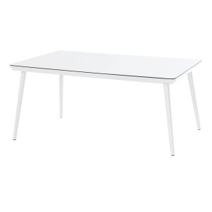 Hartman Tuintafel 'Sophie Studio' HPL, 170 x 100cm, kleur Wit