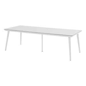 Hartman Tuintafel 'Sophie Studio' HPL, 240 x 100cm, kleur Wit